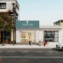 Thiết kế nội thất spa Sáu Cali hiện đại, trang nhã